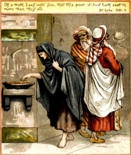 The Widow's last coins