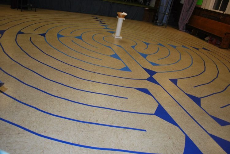 labyrinth at Salem